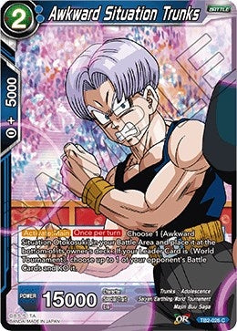 Image for Awkward Situation Trunks (World Martial Arts Tournament) (TB2-026) - Dragon Ball Super: Masters