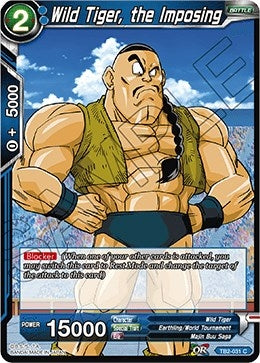 Image for Wild Tiger, the Imposing (World Martial Arts Tournament) (TB2-031) - Dragon Ball Super: Masters