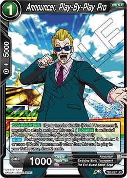 Image for Announcer, Play-By-Play Pro (World Martial Arts Tournament) (TB2-067) - Dragon Ball Super: Masters