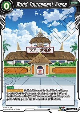 Image for World Tournament Arena (World Martial Arts Tournament) (TB2-068) - Dragon Ball Super: Masters