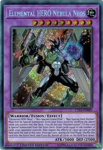 Image for Elemental HERO Nebula Neos (2018 Mega-Tins) (CT15-EN001) - YuGiOh