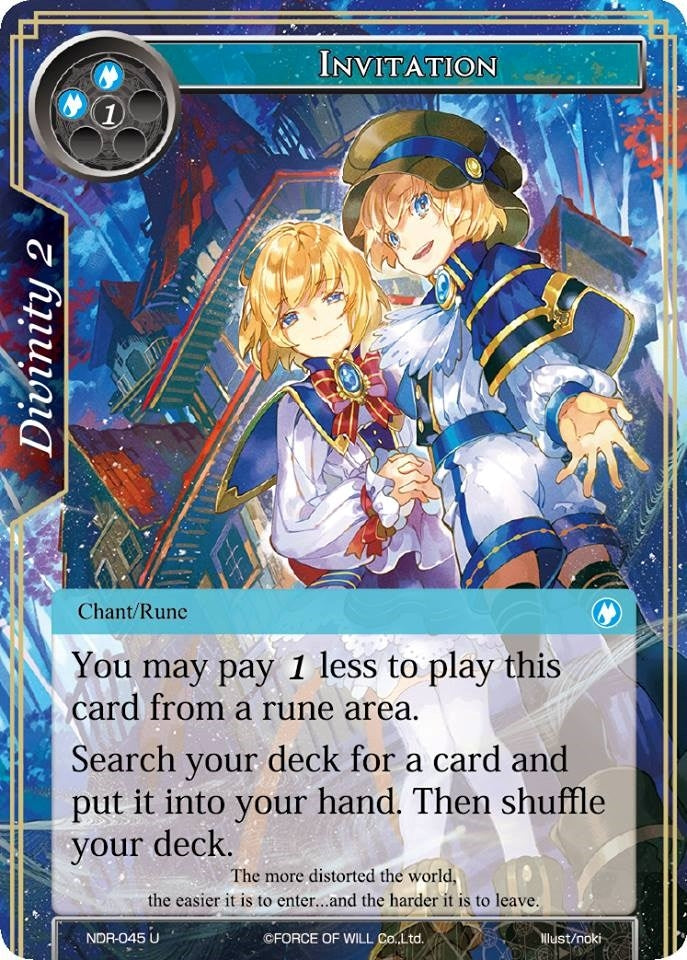 Image for Invitation (New Dawn Rises) (NDR-045) - Force of Will