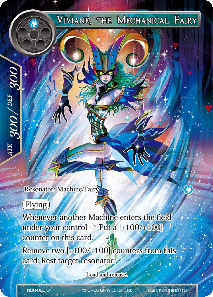 Image for Viviane, the Mechanical Fairy (Full Art) (New Dawn Rises) (NDR-060) - Force of Will