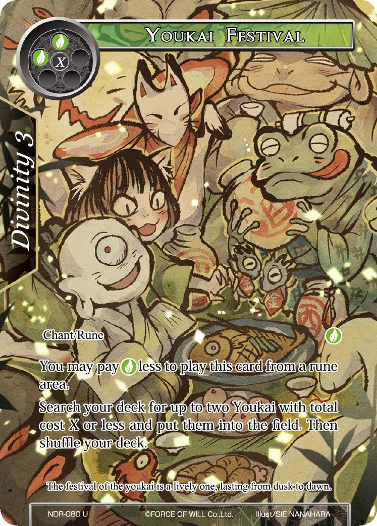 Image for Youkai Festival (Full Art) (New Dawn Rises) (NDR-080) - Force of Will