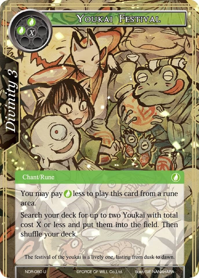 Image for Youkai Festival (New Dawn Rises) (NDR-080) - Force of Will