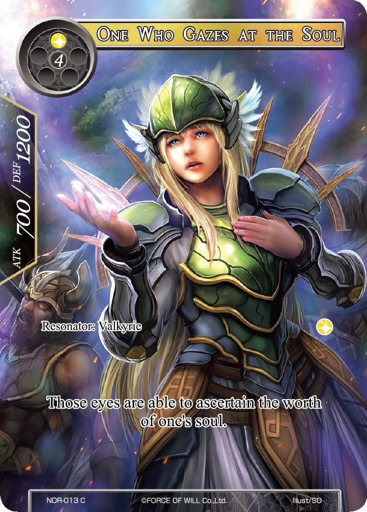 Image for One Who Gazes at the Soul (Full Art) (New Dawn Rises) (NDR-013) - Force of Will