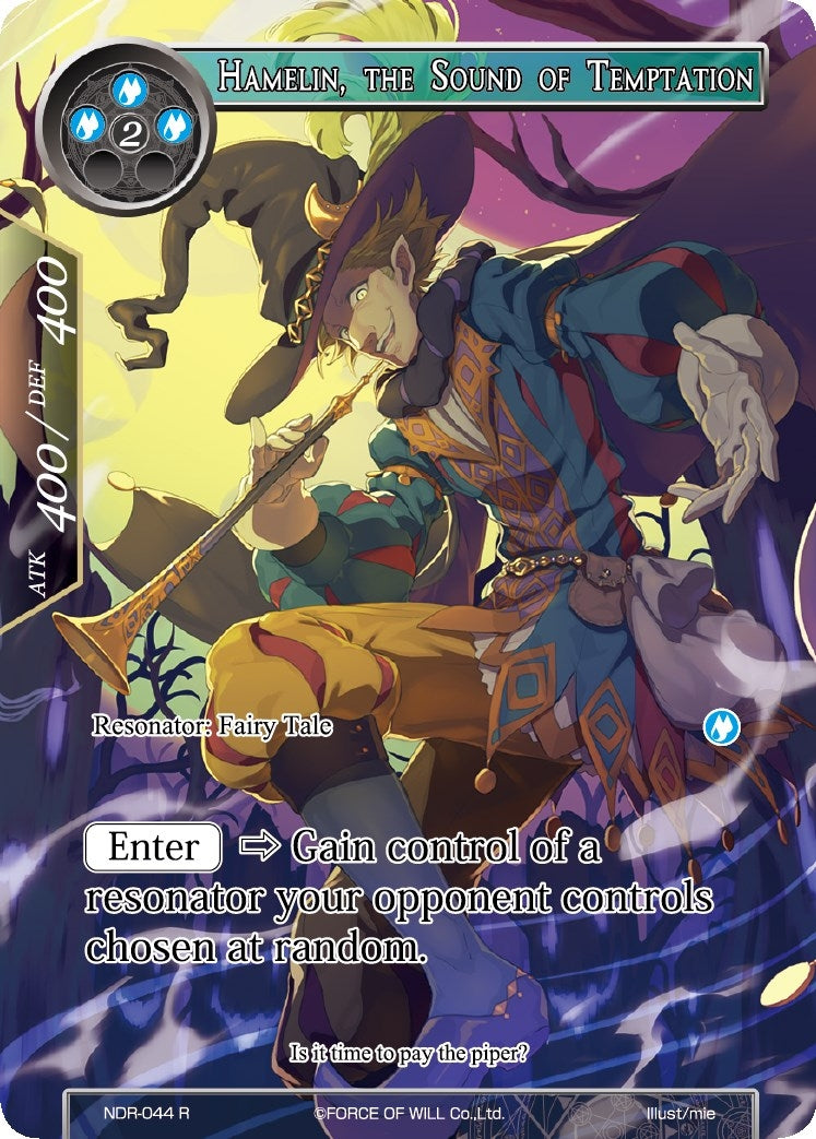 Image for Hamelin, the Sound of Temptation (Full Art) (New Dawn Rises) (NDR-044) - Force of Will