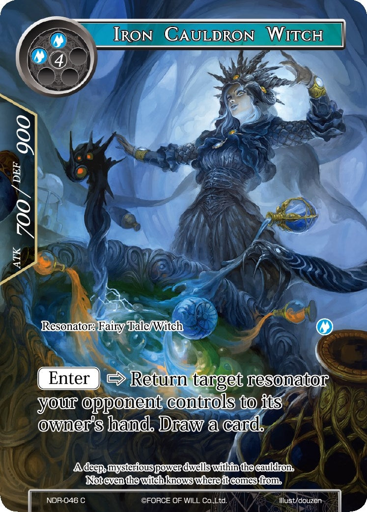 Image for Iron Cauldron Witch (Full Art) (New Dawn Rises) (NDR-046) - Force of Will
