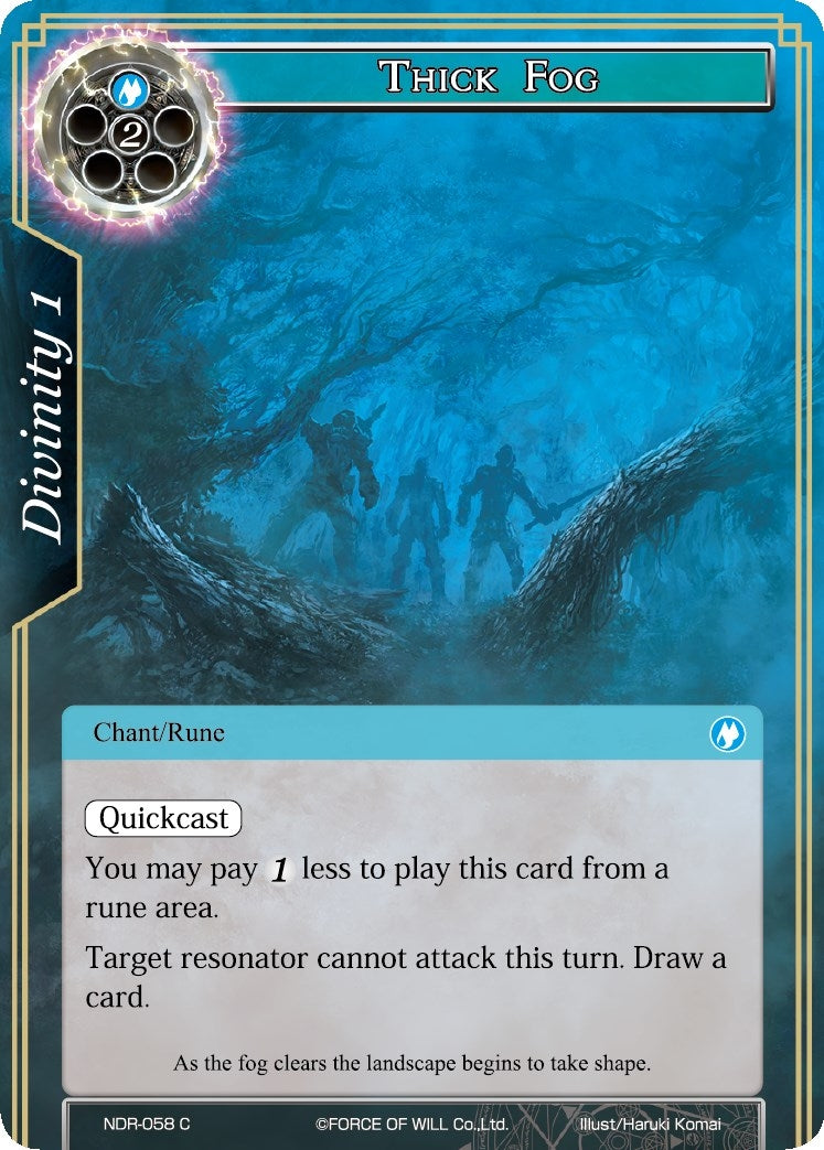 Image for Thick Fog (New Dawn Rises) (NDR-058) - Force of Will