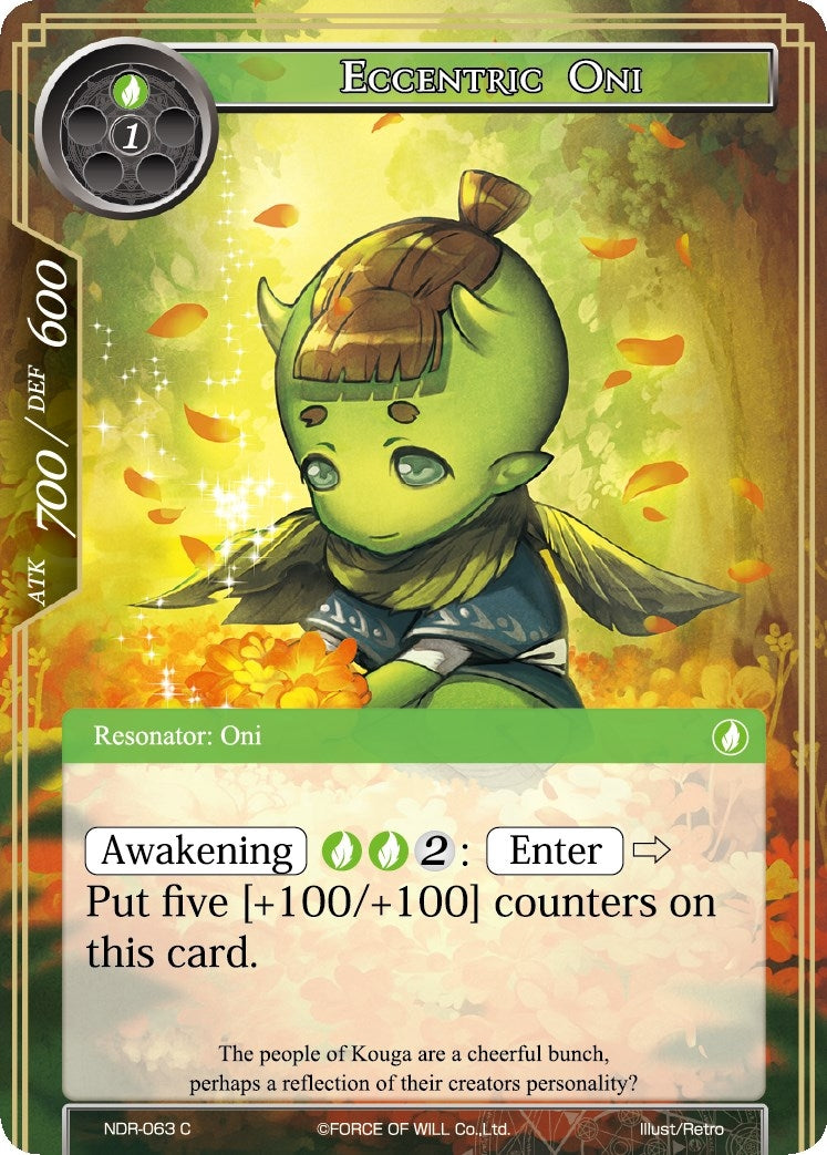 Image for Eccentric Oni (New Dawn Rises) (NDR-063) - Force of Will