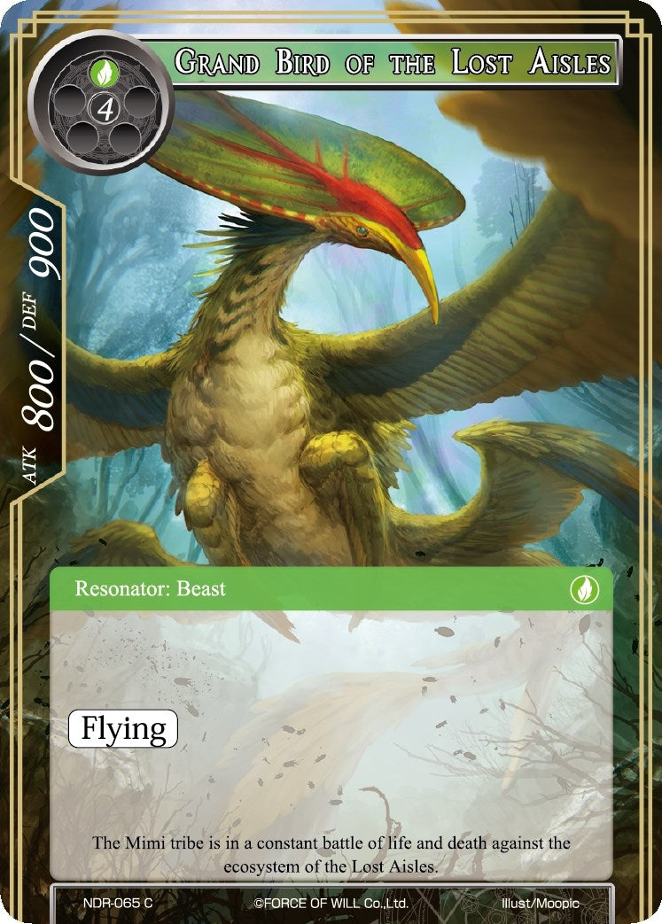 Image for Grand Bird of the Lost Aisles (New Dawn Rises) (NDR-065) - Force of Will