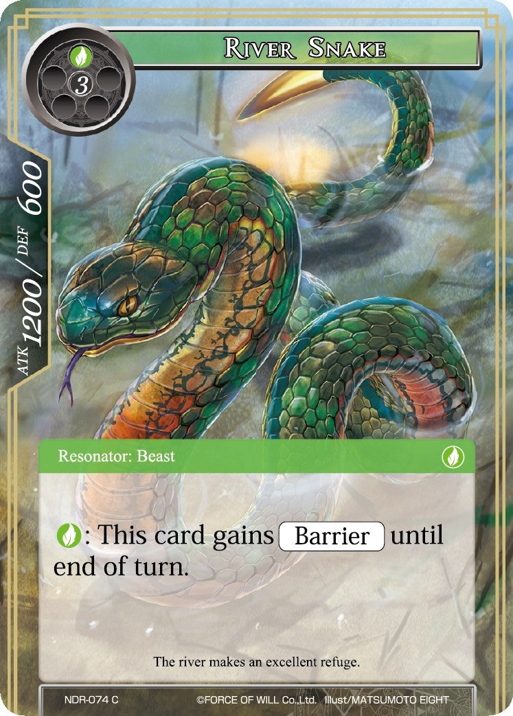 Image for River Snake (New Dawn Rises) (NDR-074) - Force of Will