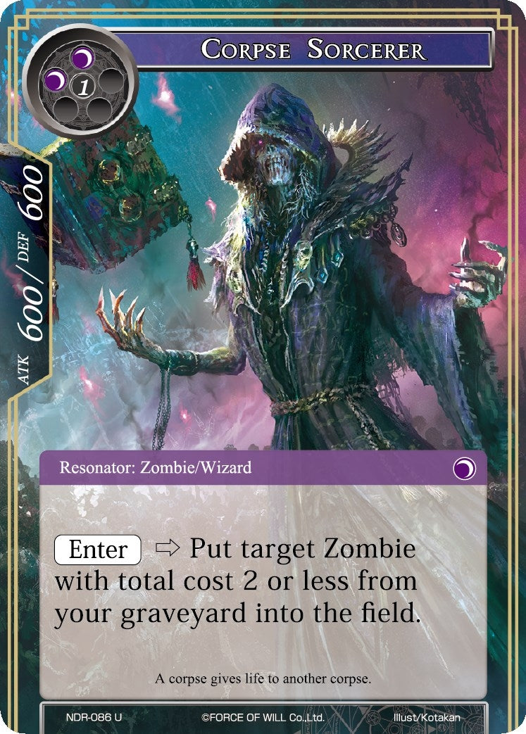Image for Corpse Sorcerer (New Dawn Rises) (NDR-086) - Force of Will