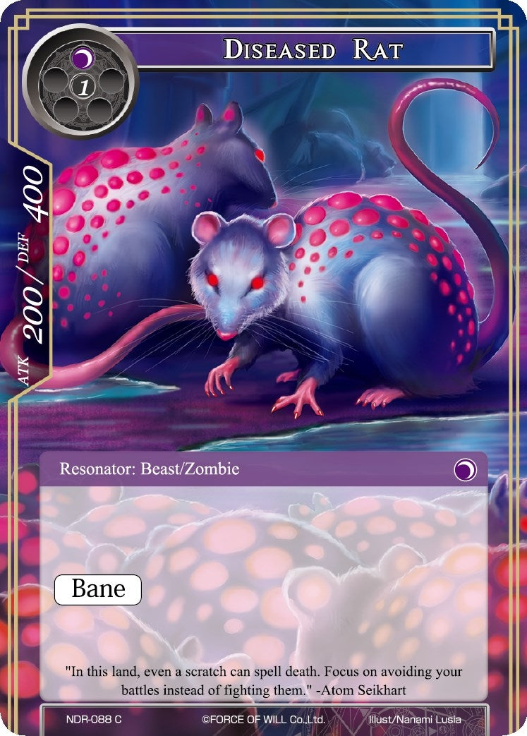 Image for Diseased Rat (New Dawn Rises) (NDR-088) - Force of Will