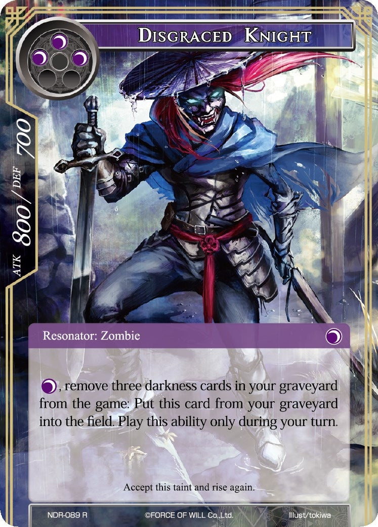 Image for Disgraced Knight (New Dawn Rises) (NDR-089) - Force of Will