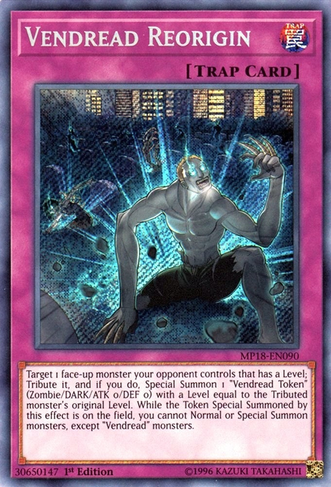 Image for Vendread Reorigin (2018 Mega-Tins Mega Pack) (MP18-EN090) - YuGiOh