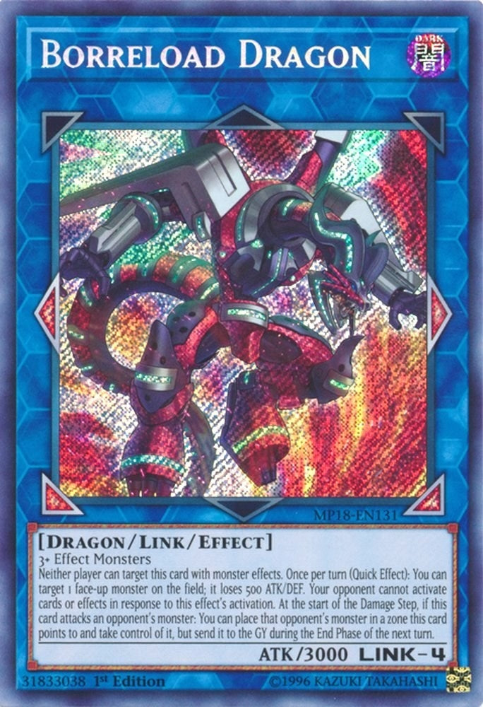 Image for Borreload Dragon (2018 Mega-Tins Mega Pack) (MP18-EN131) - YuGiOh