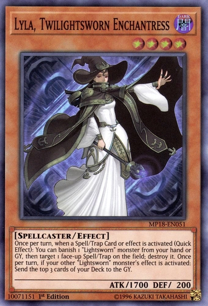 Image for Lyla, Twilightsworn Enchantress (2018 Mega-Tins Mega Pack) (MP18-EN051) - YuGiOh