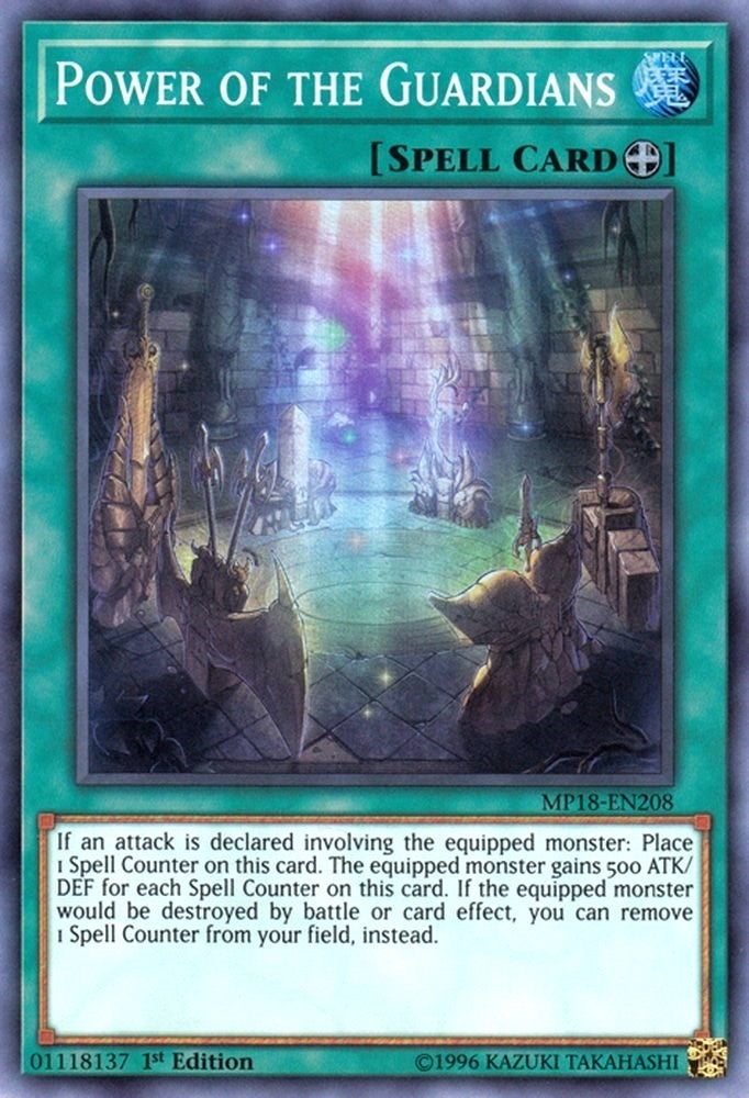 Image for Power of the Guardians (2018 Mega-Tins Mega Pack) (MP18-EN208) - YuGiOh