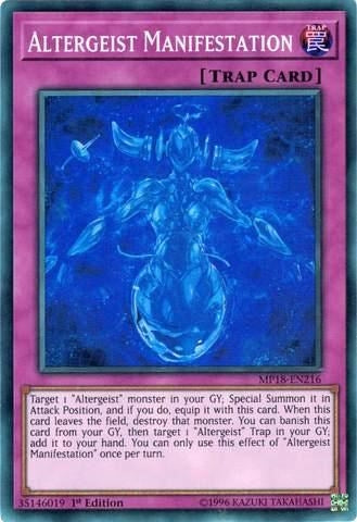 Image for Altergeist Manifestation (2018 Mega-Tins Mega Pack) (MP18-EN216) - YuGiOh