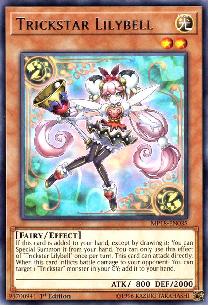 Image for Trickstar Lilybell (2018 Mega-Tins Mega Pack) (MP18-EN035) - YuGiOh