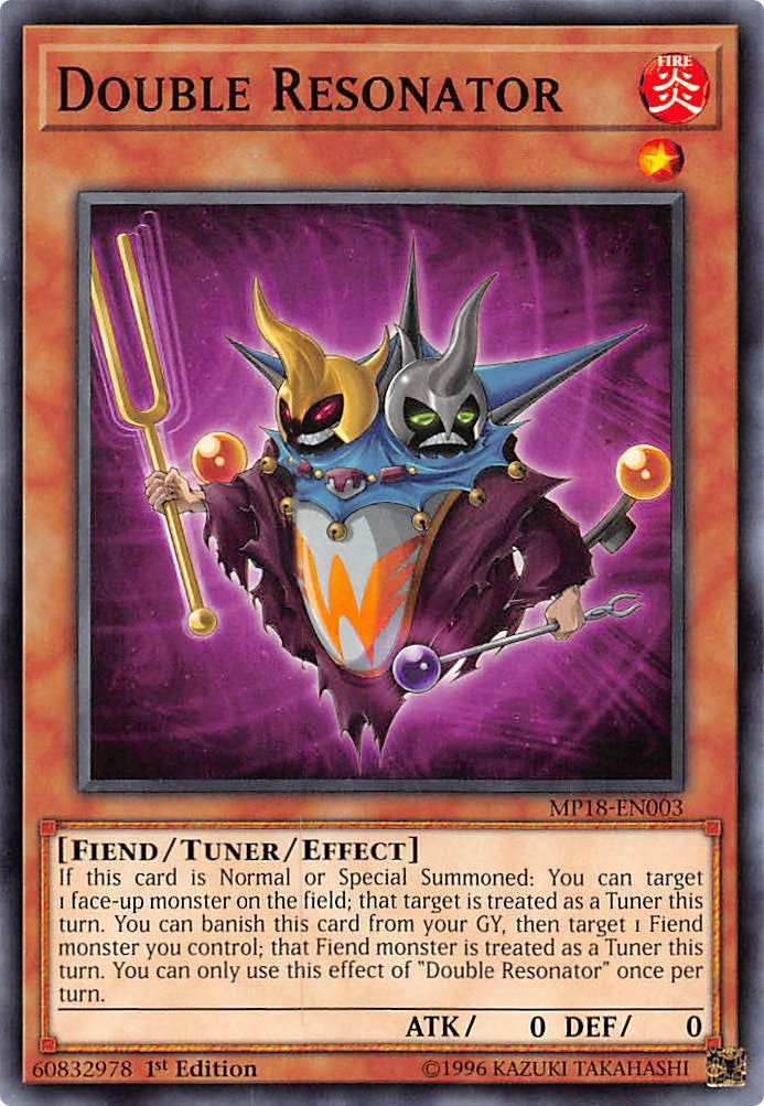 Image for Double Resonator (2018 Mega-Tins Mega Pack) (MP18-EN003) - YuGiOh