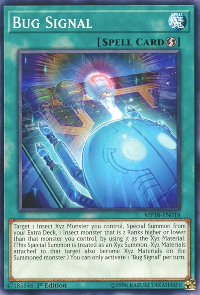 Image for Bug Signal (2018 Mega-Tins Mega Pack) (MP18-EN018) - YuGiOh