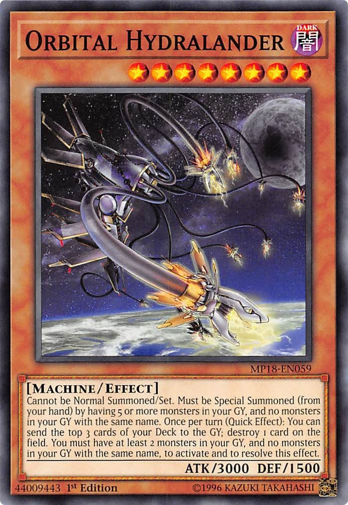 Image for Orbital Hydralander (2018 Mega-Tins Mega Pack) (MP18-EN059) - YuGiOh