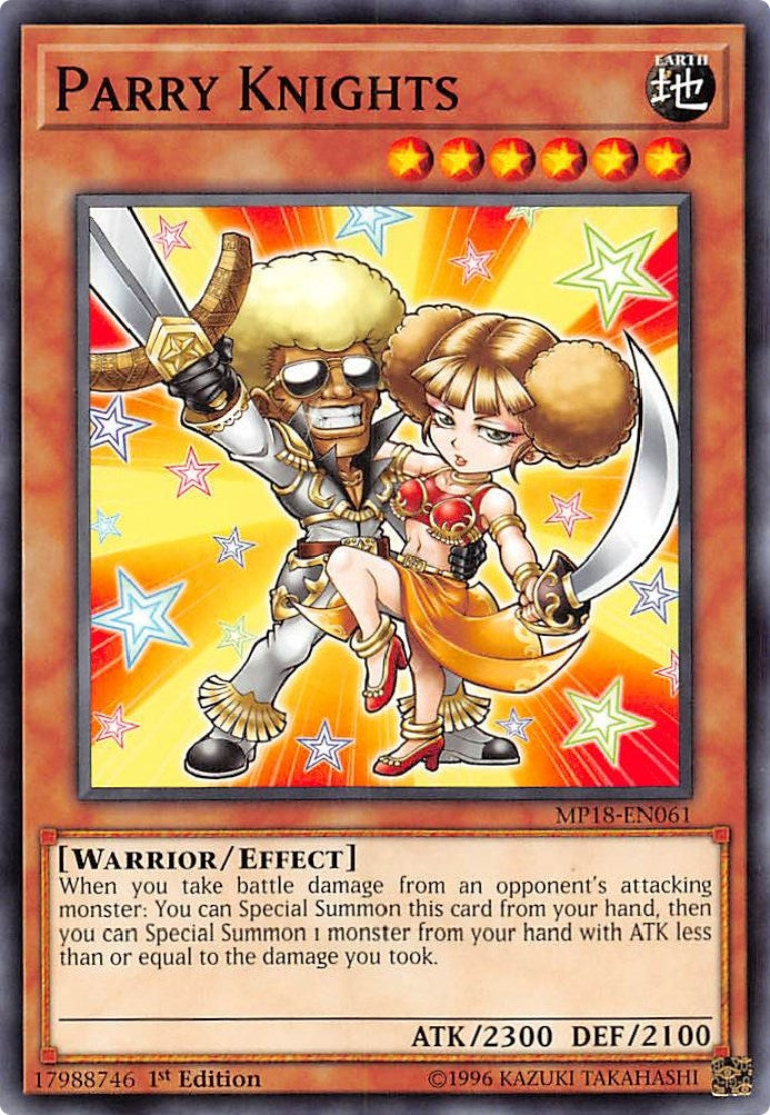 Image for Parry Knights (2018 Mega-Tins Mega Pack) (MP18-EN061) - YuGiOh