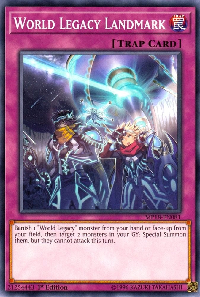 Image for World Legacy Landmark (2018 Mega-Tins Mega Pack) (MP18-EN081) - YuGiOh