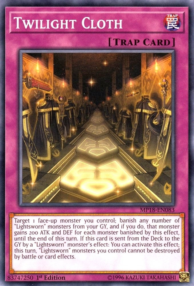 Image for Twilight Cloth (2018 Mega-Tins Mega Pack) (MP18-EN083) - YuGiOh