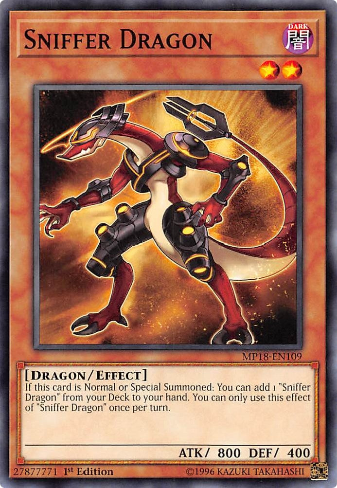 Image for Sniffer Dragon (2018 Mega-Tins Mega Pack) (MP18-EN109) - YuGiOh