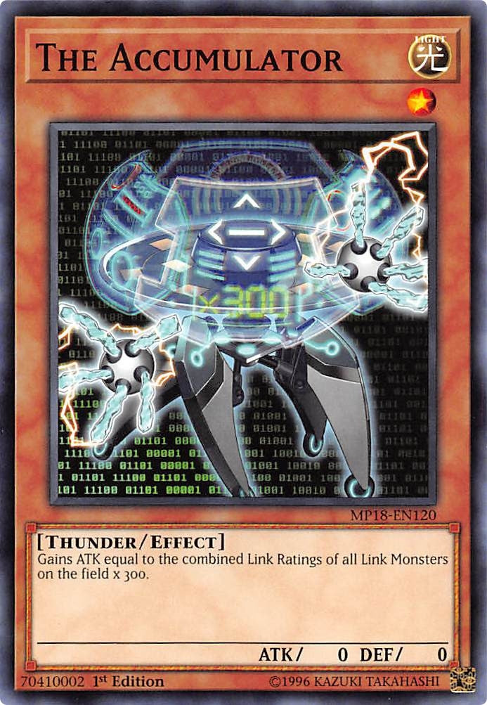 Image for The Accumulator (2018 Mega-Tins Mega Pack) (MP18-EN120) - YuGiOh