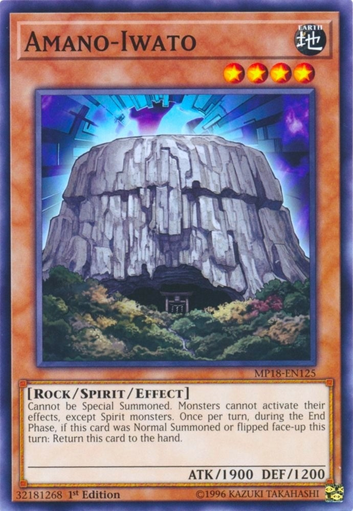 Image for Amano-Iwato (2018 Mega-Tins Mega Pack) (MP18-EN125) - YuGiOh