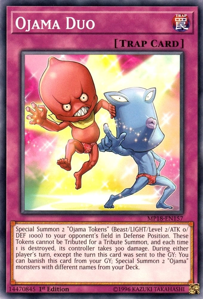 Image for Ojama Duo (2018 Mega-Tins Mega Pack) (MP18-EN157) - YuGiOh