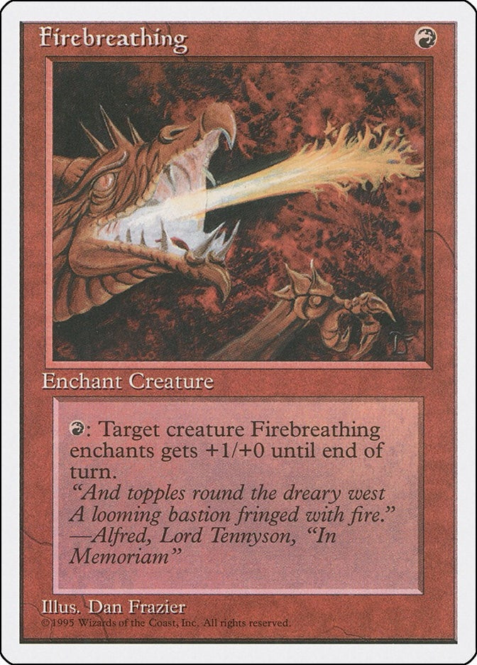 Image for Firebreathing (Fourth Edition) - Magic: The Gathering