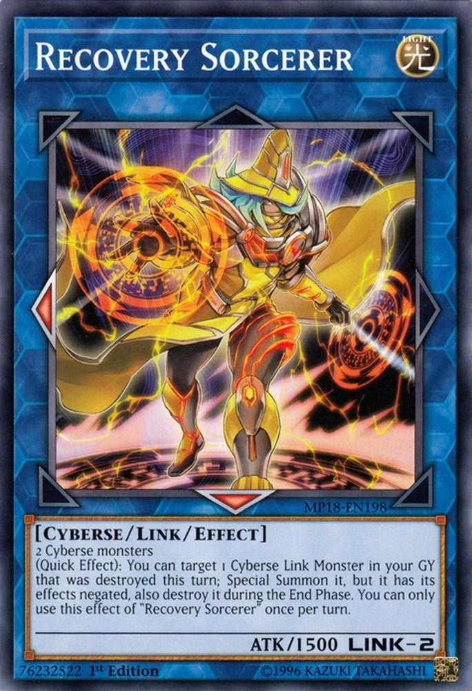 Image for Recovery Sorcerer (2018 Mega-Tins Mega Pack) (MP18-EN198) - YuGiOh