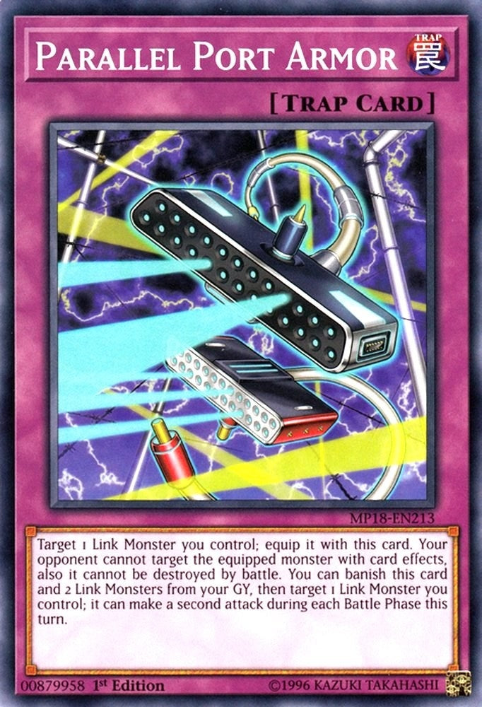 Image for Parallel Port Armor (2018 Mega-Tins Mega Pack) (MP18-EN213) - YuGiOh