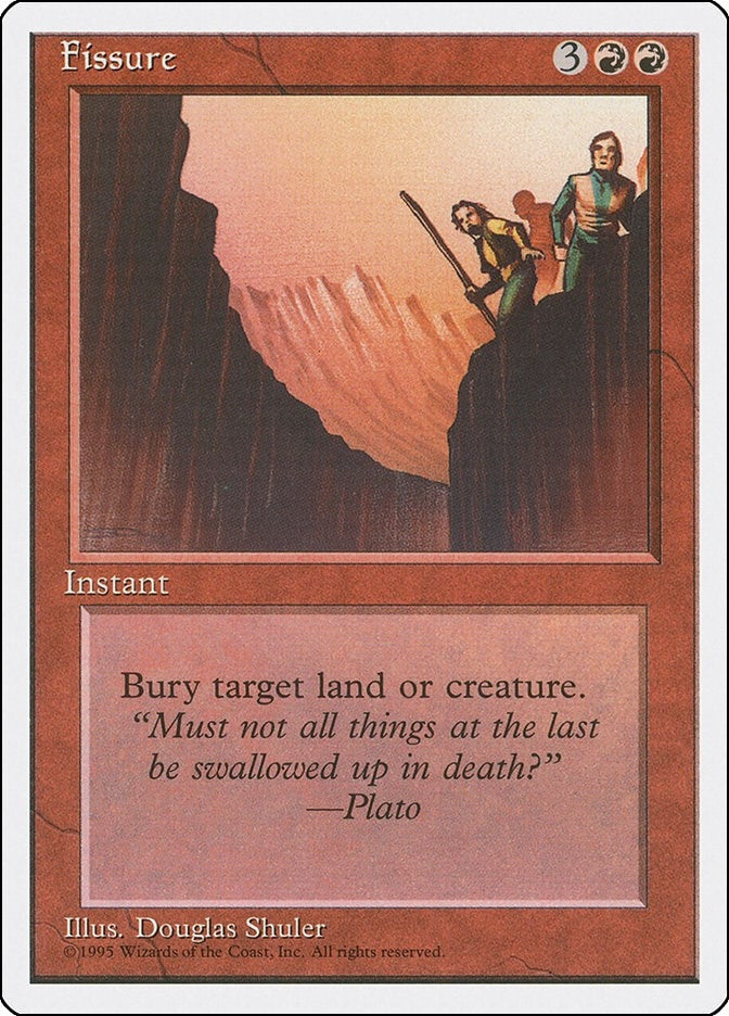 Image for Fissure (Fourth Edition) - Magic: The Gathering