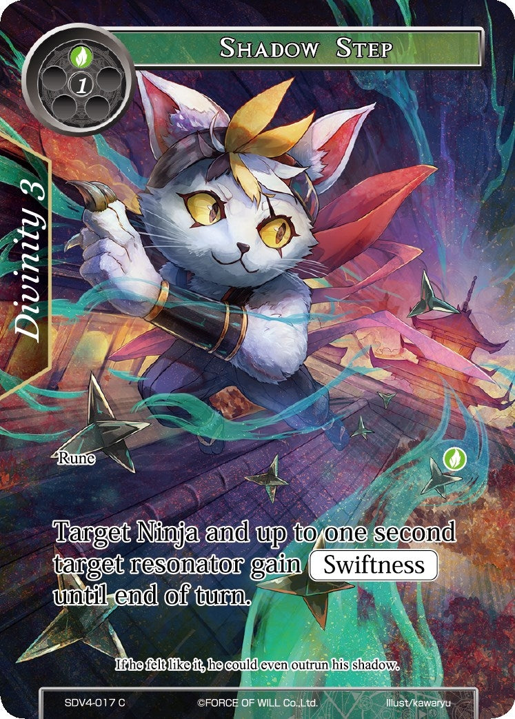 Image for Shadow Step (Valhalla Cluster Starter Deck) (SDV4-017) - Force of Will