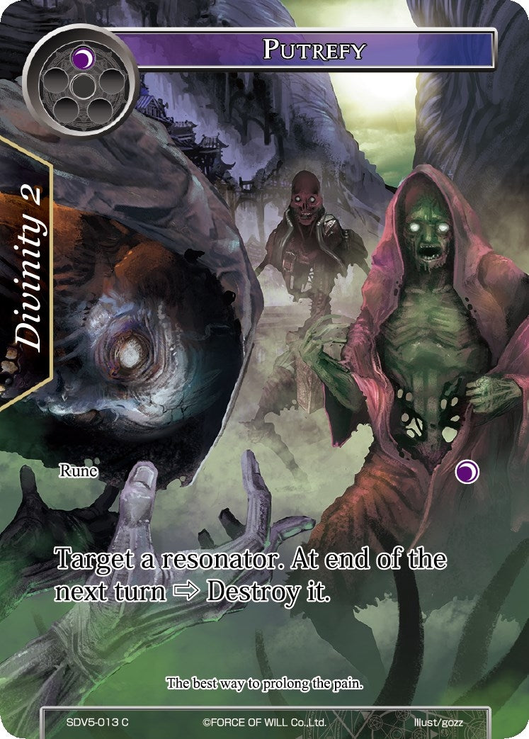 Image for Putrefy (Valhalla Cluster Starter Deck) (SDV5-013) - Force of Will
