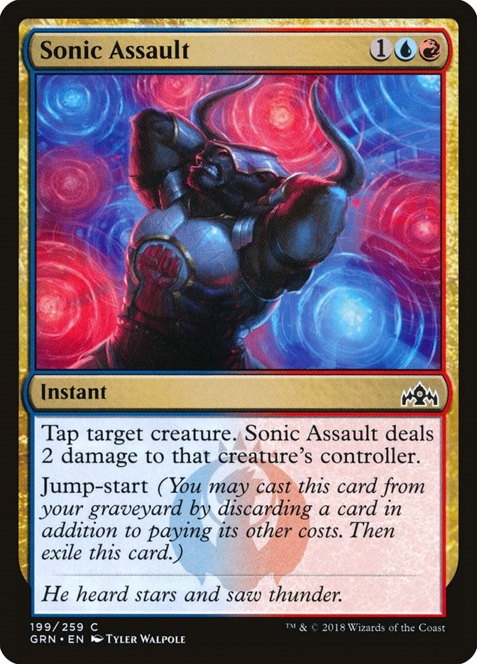 Image for Sonic Assault (Guilds of Ravnica) (199) - Magic: The Gathering