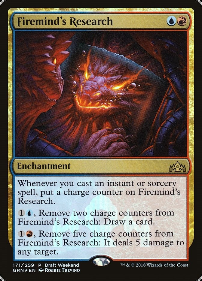Image for Firemind's Research (Draft Weekend) (Launch Party & Release Event Promos) (171) - Magic: The Gathering