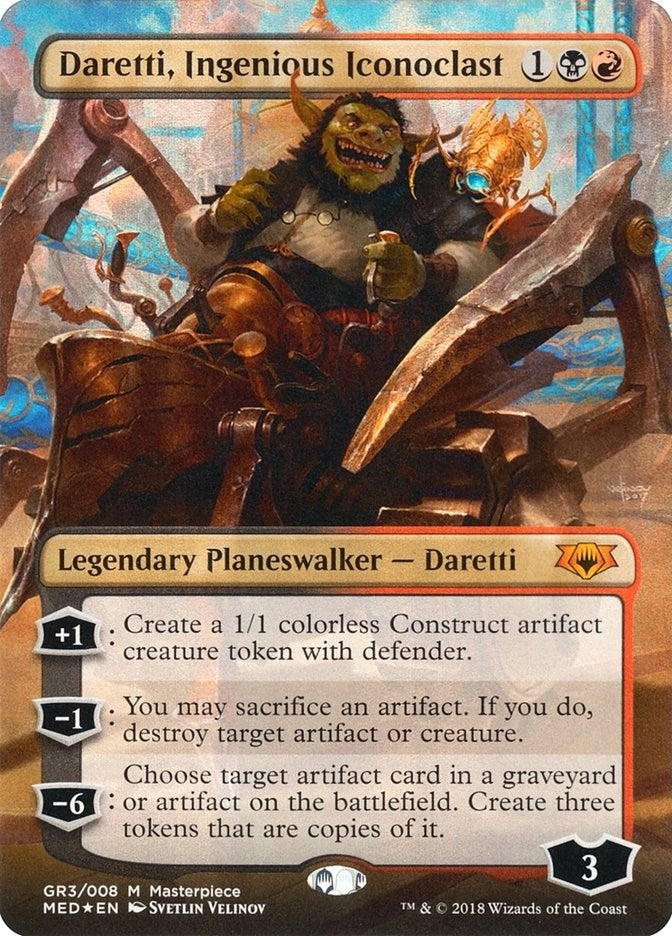 Image for Daretti, Ingenious Iconoclast (Mythic Edition: Guilds of Ravnica) (GR3) - Magic: The Gathering