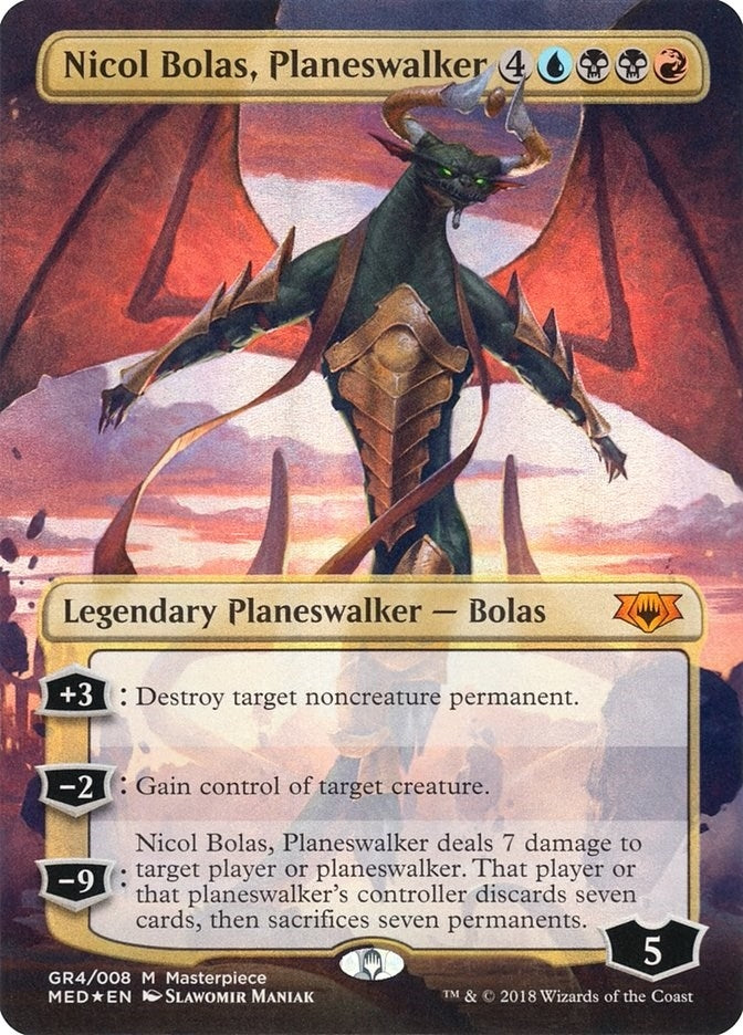 Image for Nicol Bolas, Planeswalker (Mythic Edition: Guilds of Ravnica) (GR4) - Magic: The Gathering