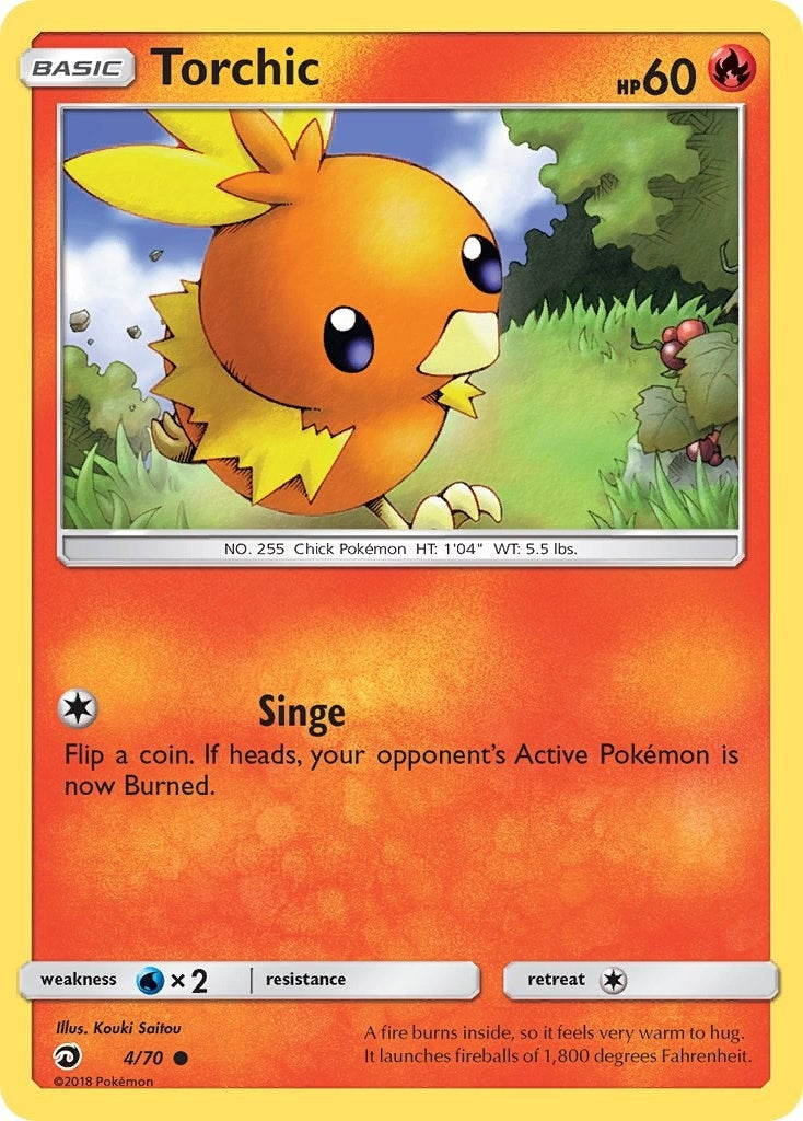 Image for Torchic (Dragon Majesty) (4/70) - Pokemon