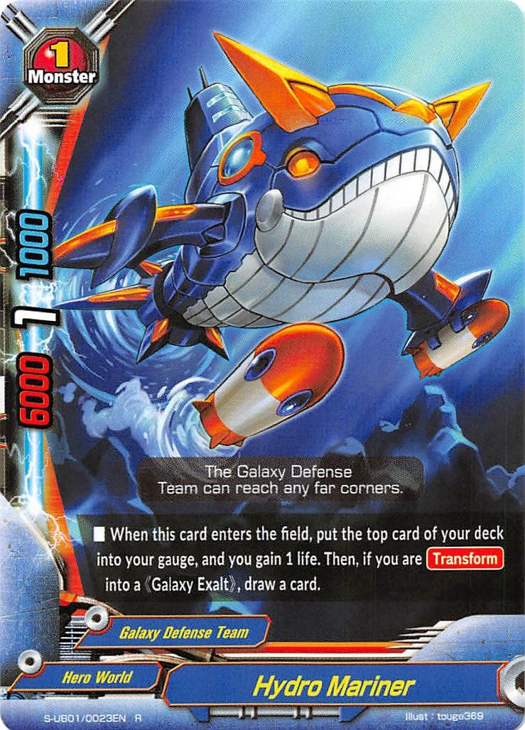 Image for Hydro Mariner (S-UB01: Superhero Wars Omega -Advent of Cosmoman!-) (S-UB01/0023EN) - Future Card BuddyFight