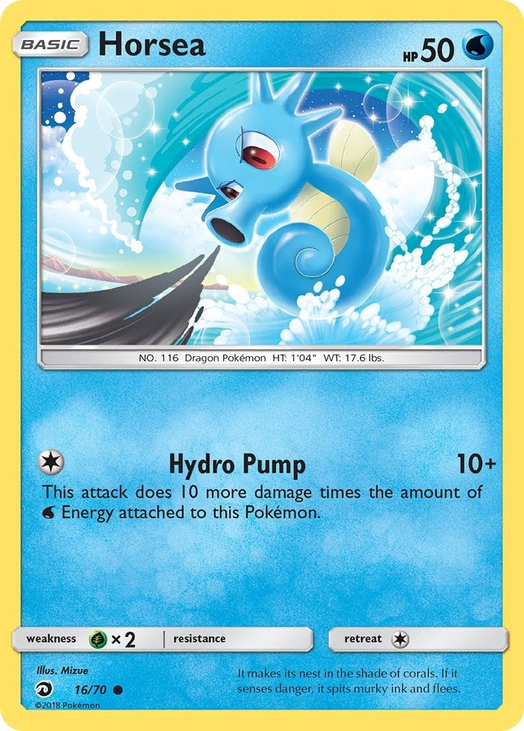 Image for Horsea (16) (Dragon Majesty) (16/70) - Pokemon