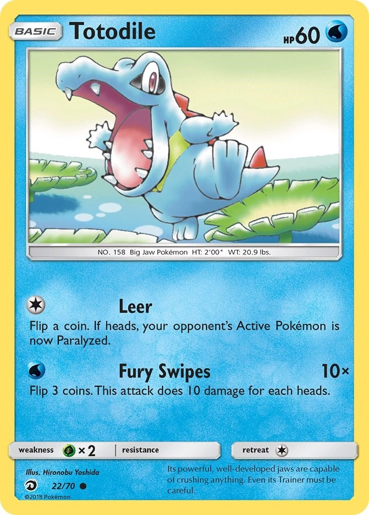 Image for Totodile (Dragon Majesty) (22/70) - Pokemon