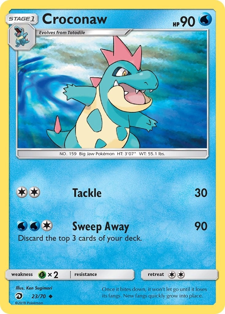 Image for Croconaw (Dragon Majesty) (23/70) - Pokemon